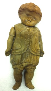 Doll, circa 1900, made of gutta percha or rubber